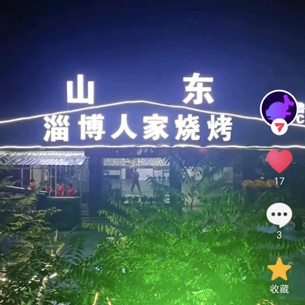 山东淄博人家烧烤