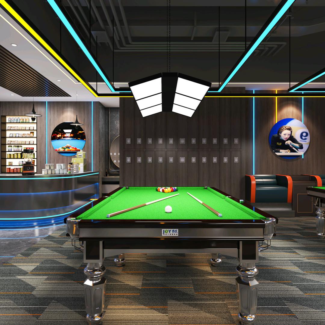 铭人爵调乔氏星牌台球俱乐部