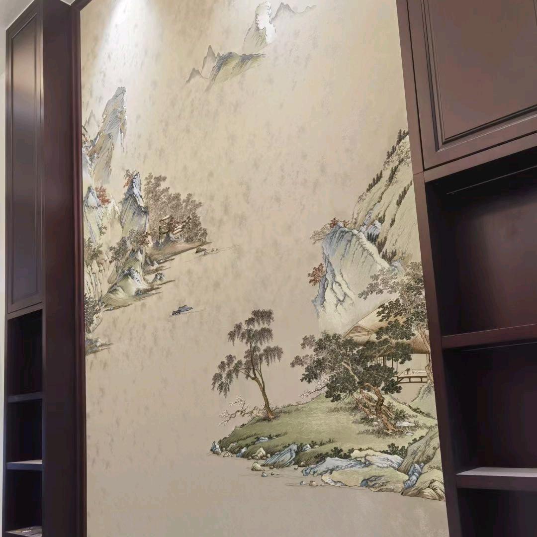 沂水爱莎迪克墙布|领绣软装窗帘