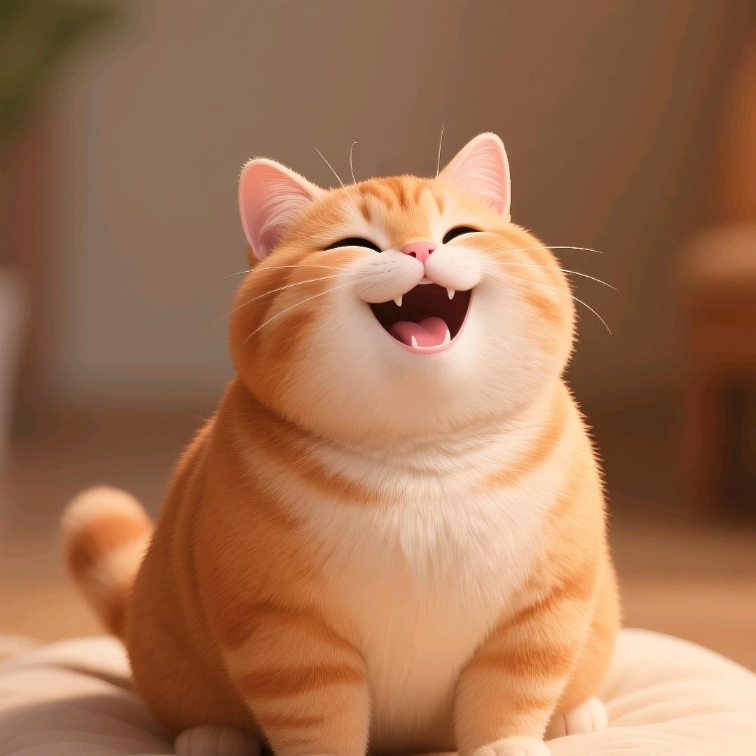 小胖橘猫