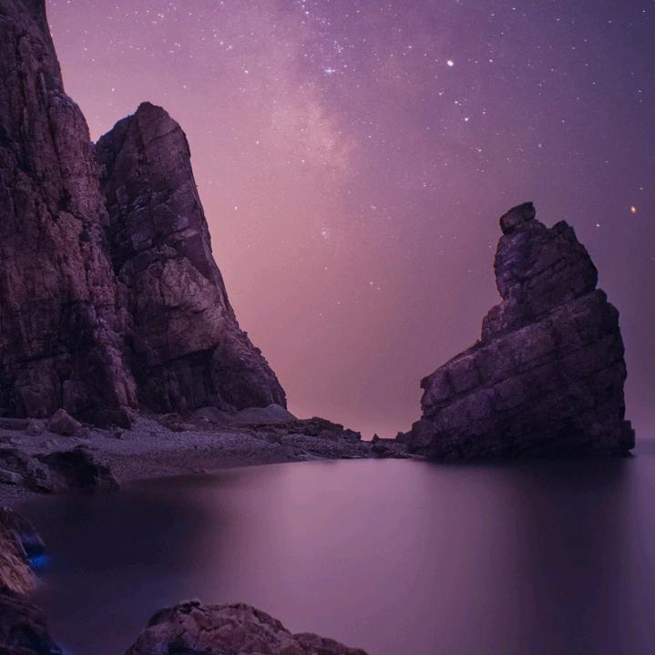 清晨清影