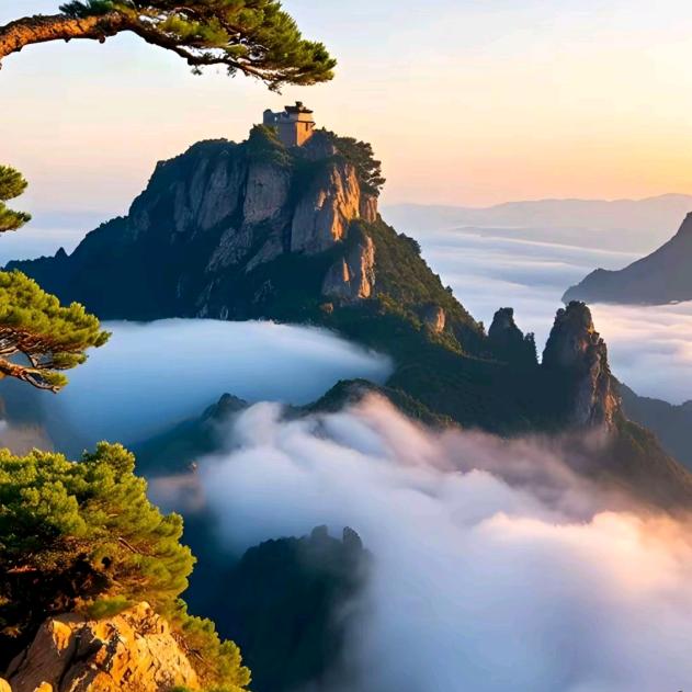 青涯听松