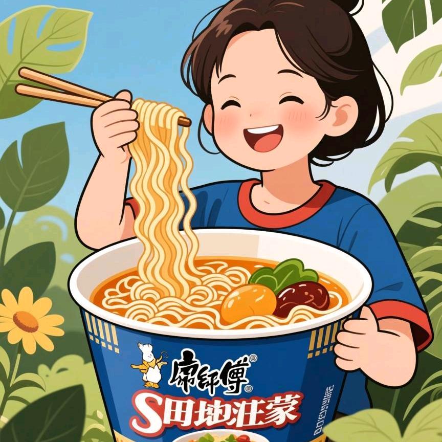 青美姐卖方便面(*´﹃｀*)🍜