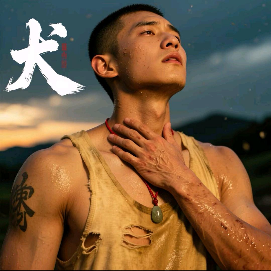 犬吠水声中，桃花带露浓