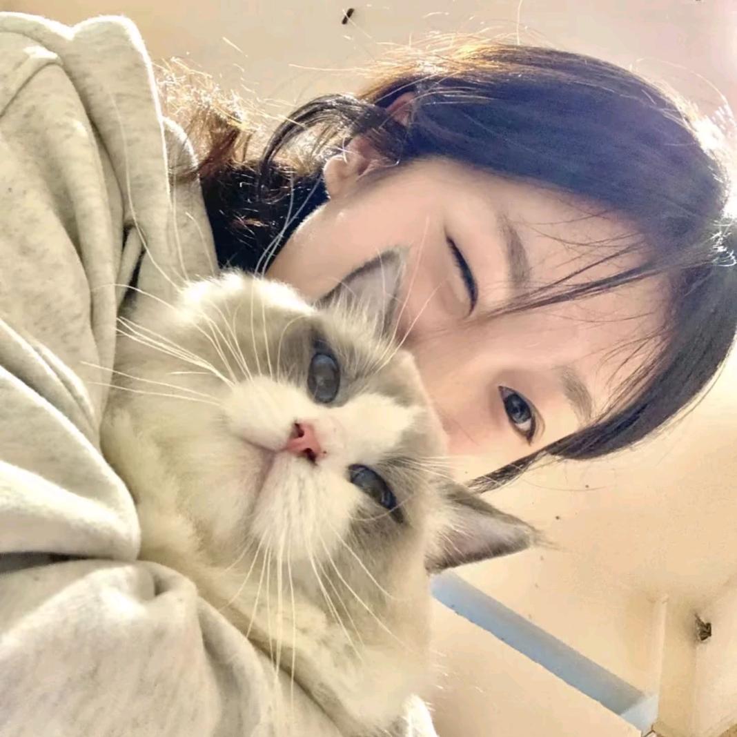 犯困.
