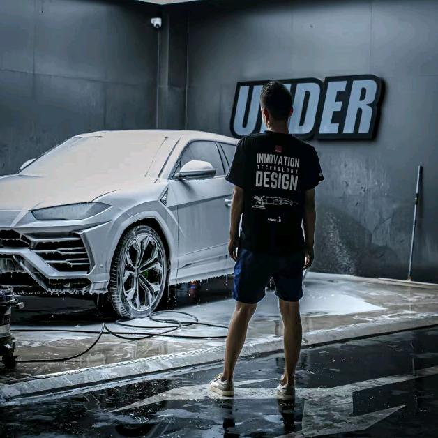 咸丰，快车道洗车行