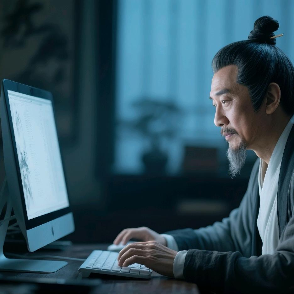 刺绣大叔