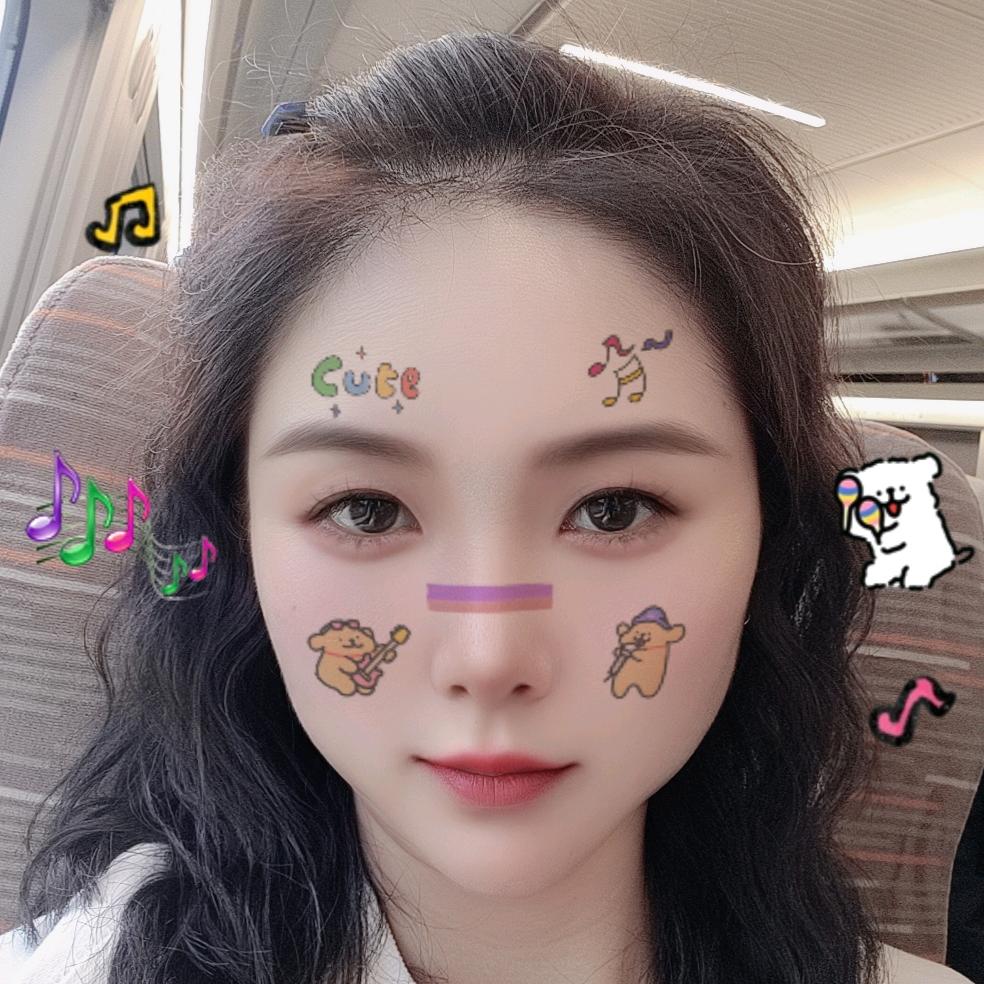 植物粉染发小丽