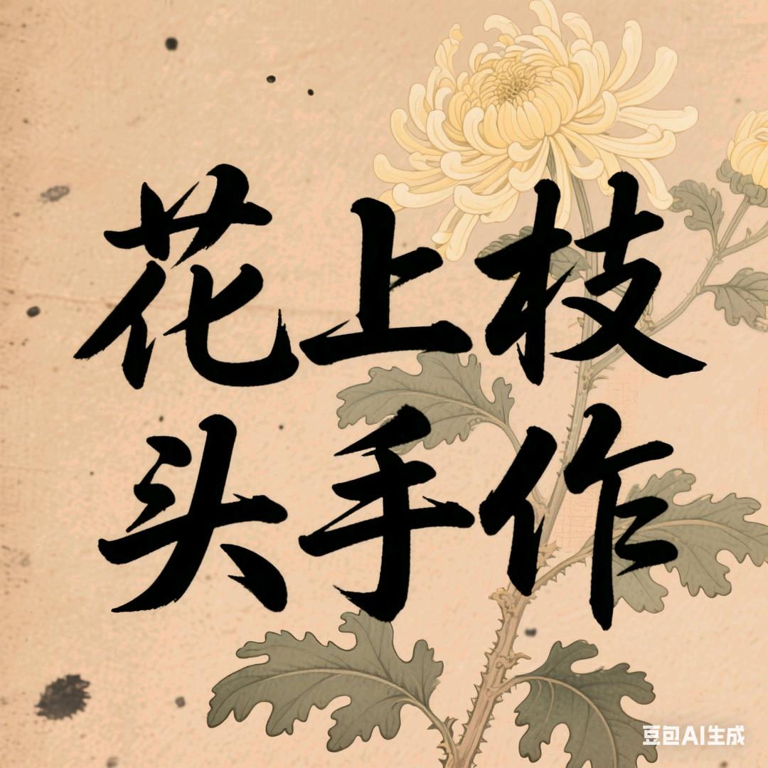 一个缠花簪娘