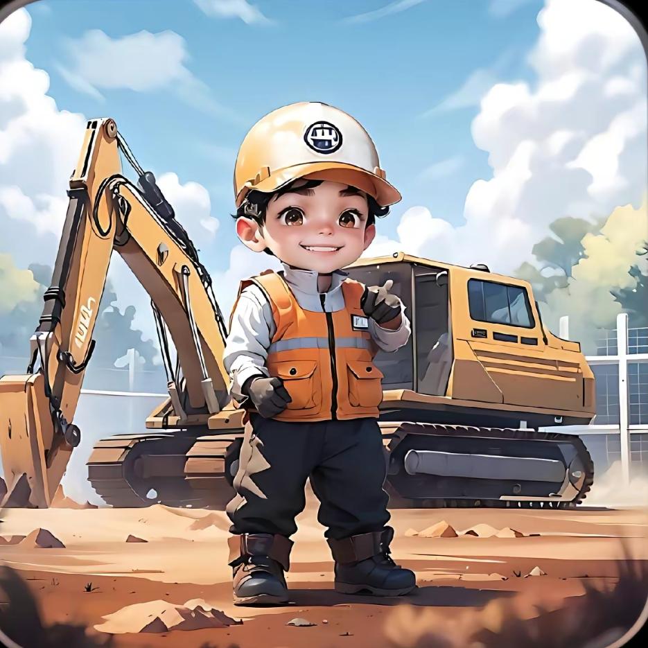 开挖机的养龟人