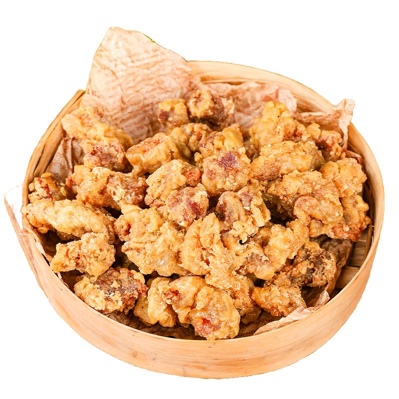 小谭甄选现炸酥肉美食