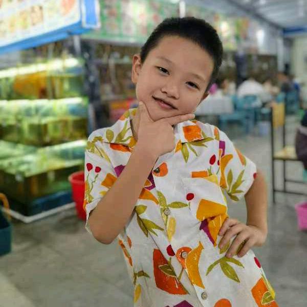 儿子说我是老帅哥