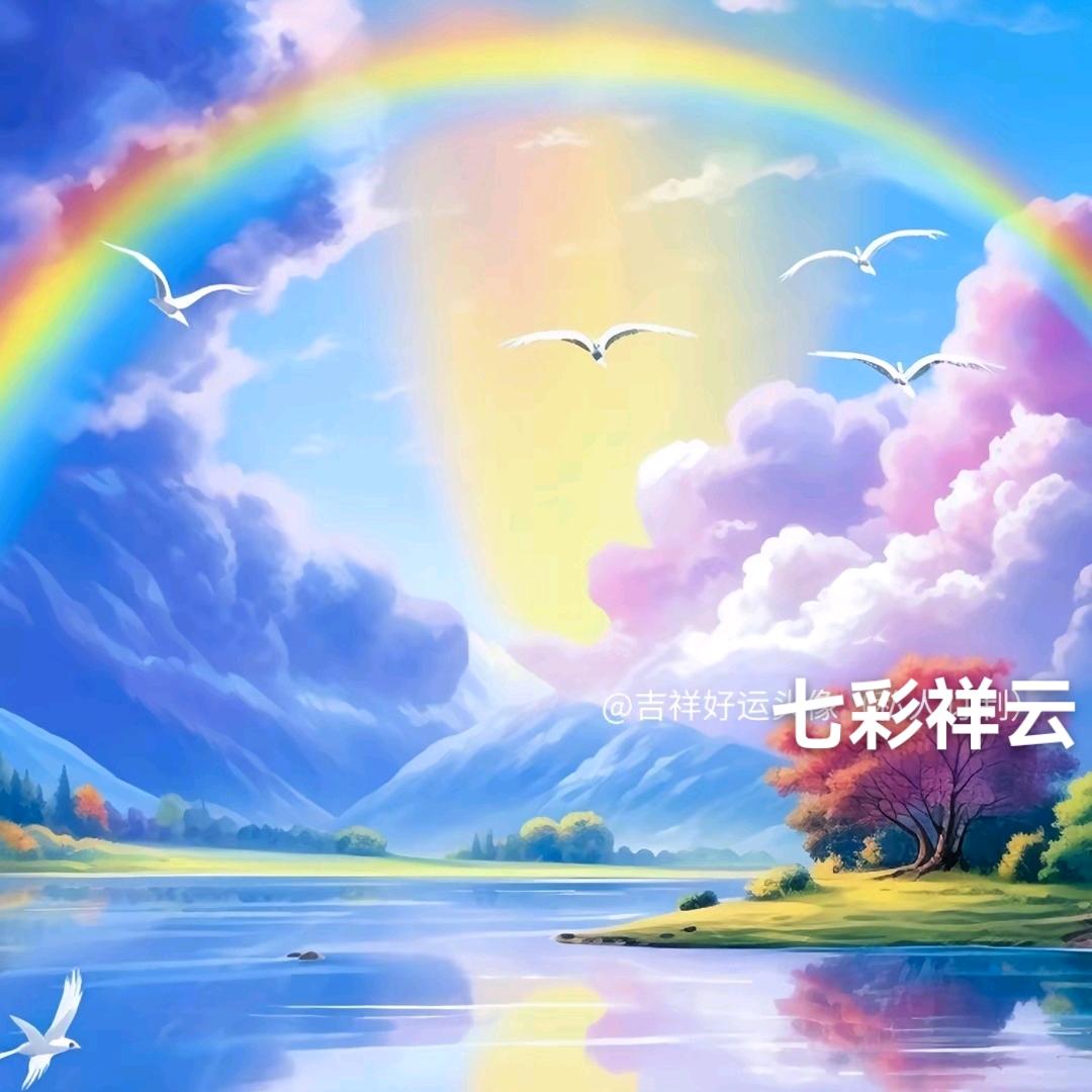 七彩祥云