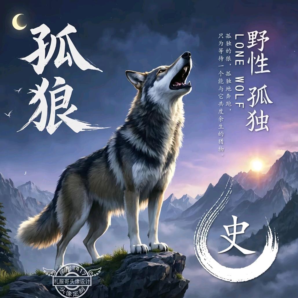 ！孤狼！