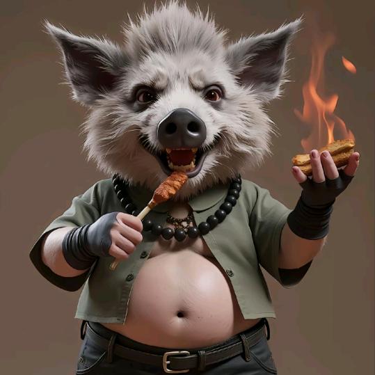 猪八戒提着裤衩撩寡妇