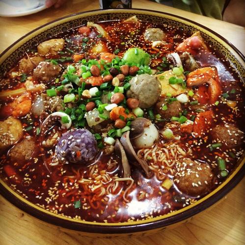 冒不可言，冒菜