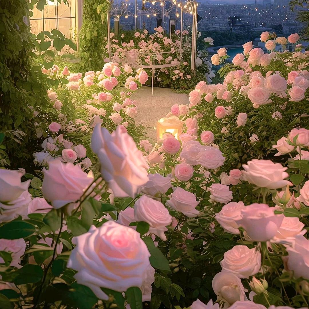 (ಡωಡ一路(❁´◡`❁)*✲ﾟ*生花