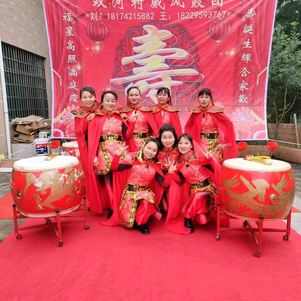 双河村鼓舞团＿刘艳云
