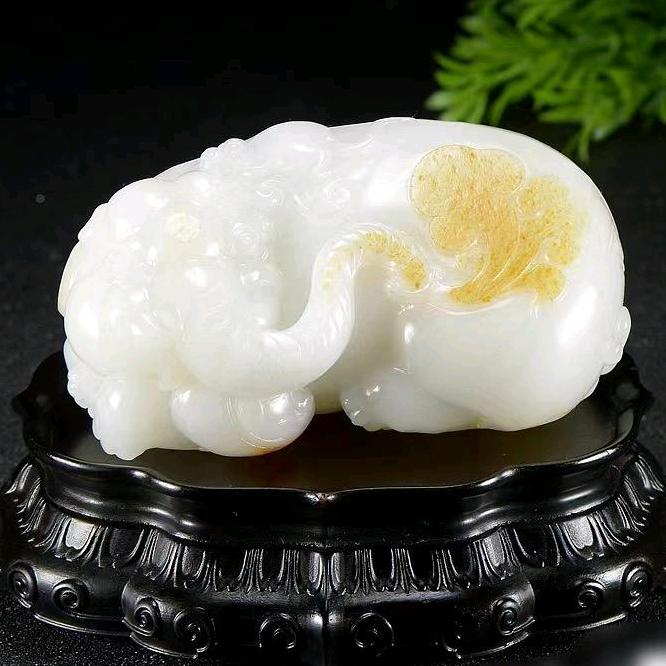 ~烨烁和田玉