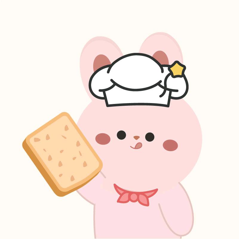 小兔团团手指炭烧棒饼干