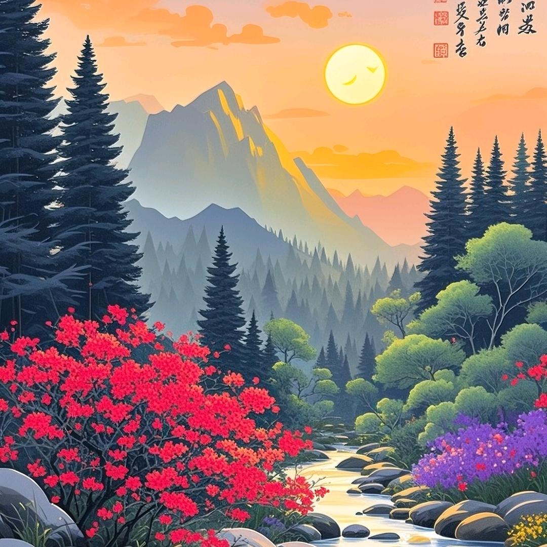 山涧小溪
