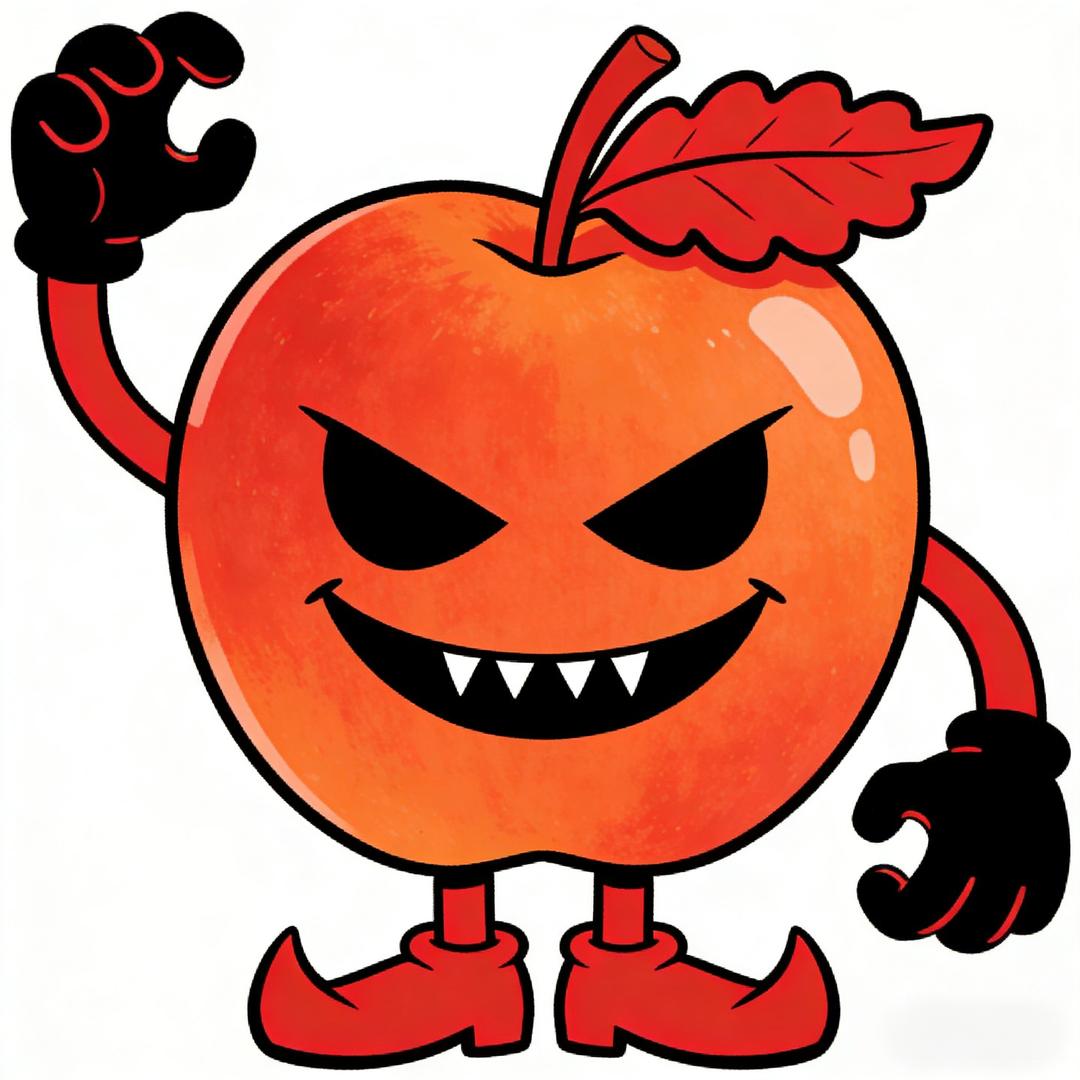 白雪公主吃那毒苹果😈