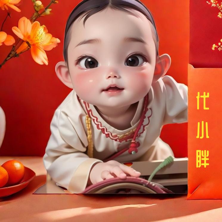 有个小代吃的胖