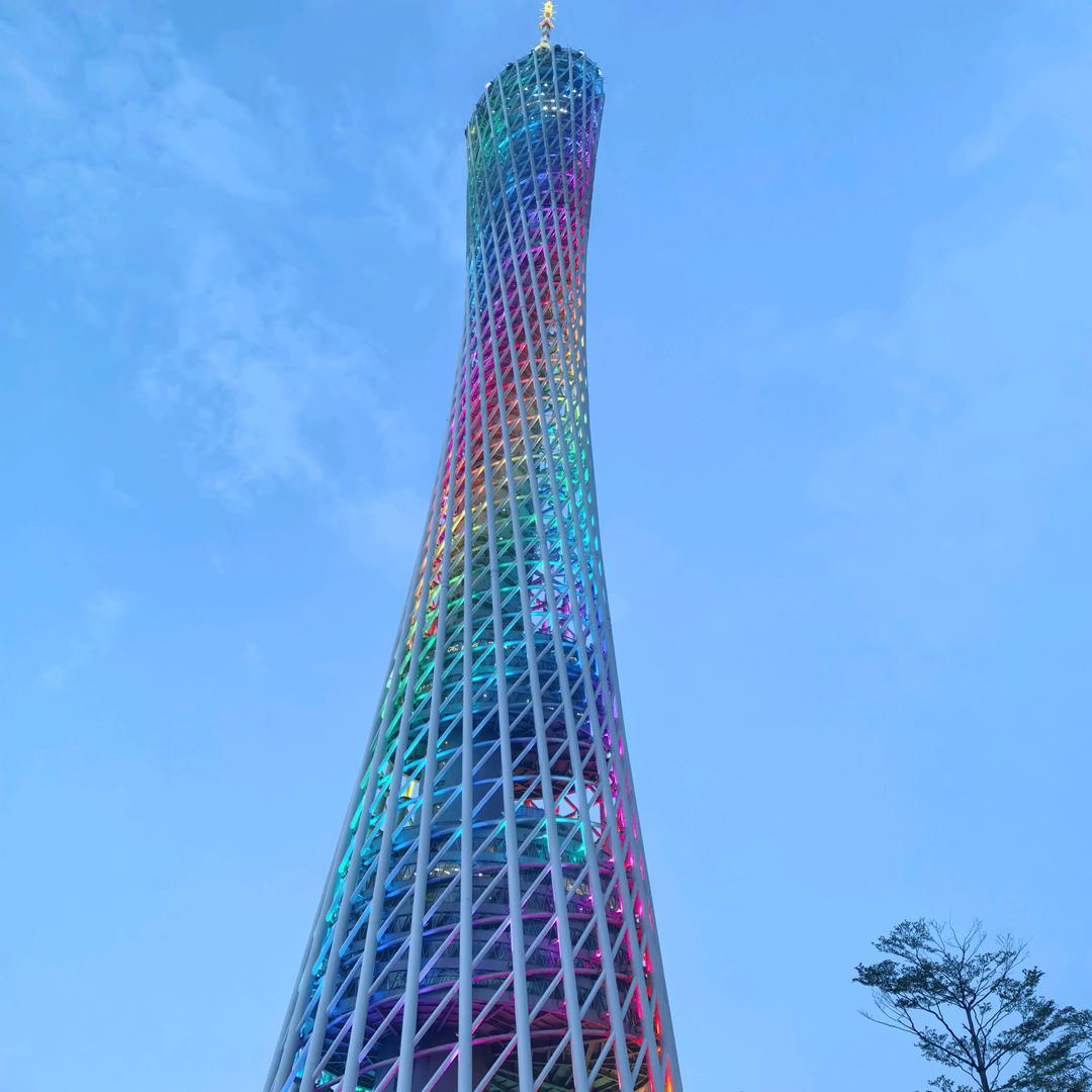 雨停的彩虹