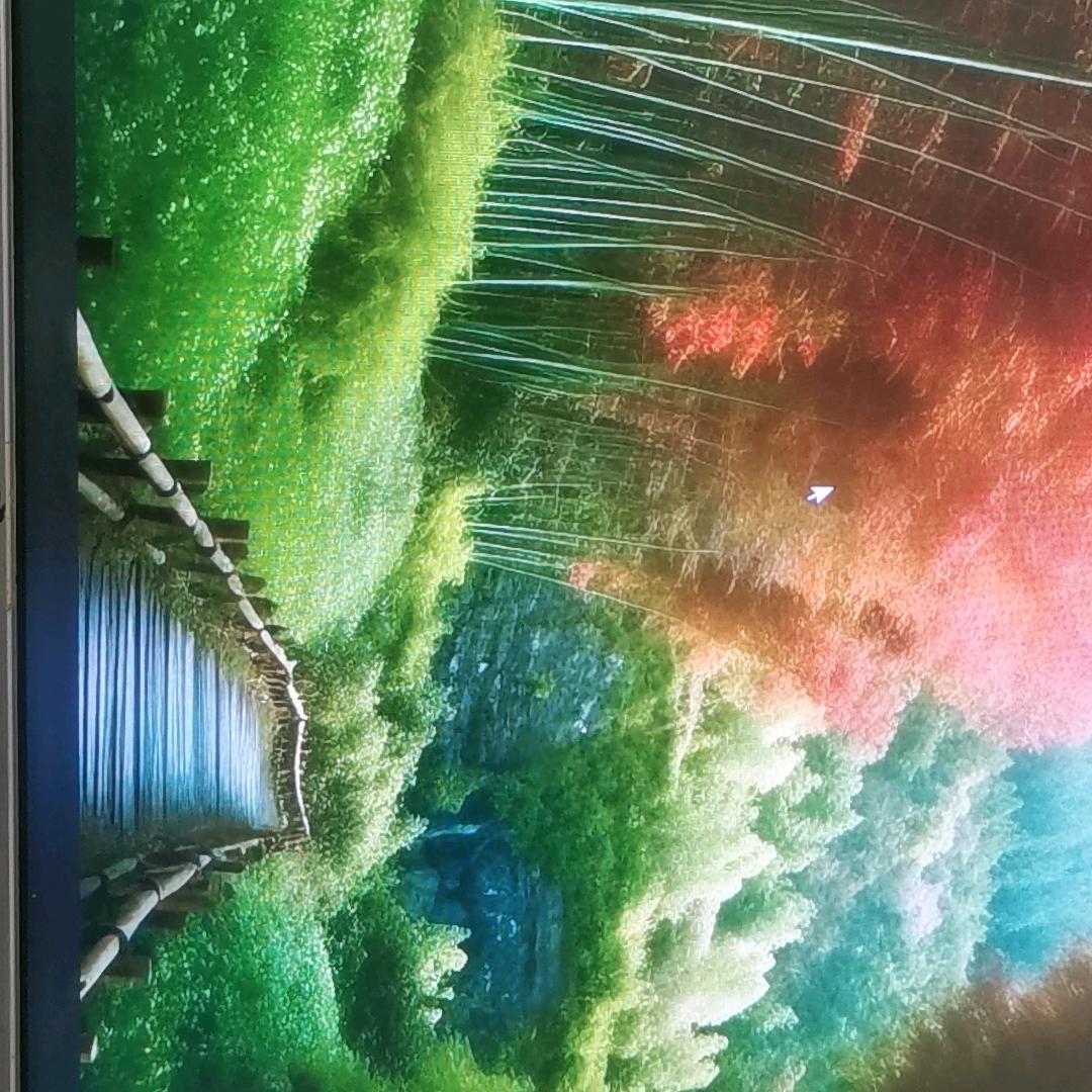 绿萝拂过衣襟。