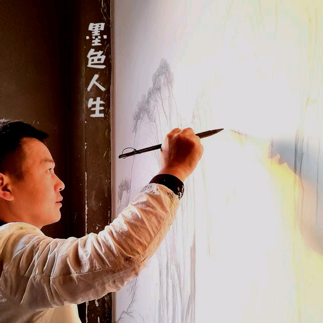 乔小宝美术墙绘