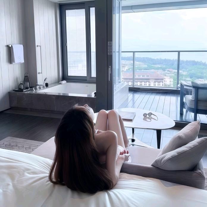 下雨了.