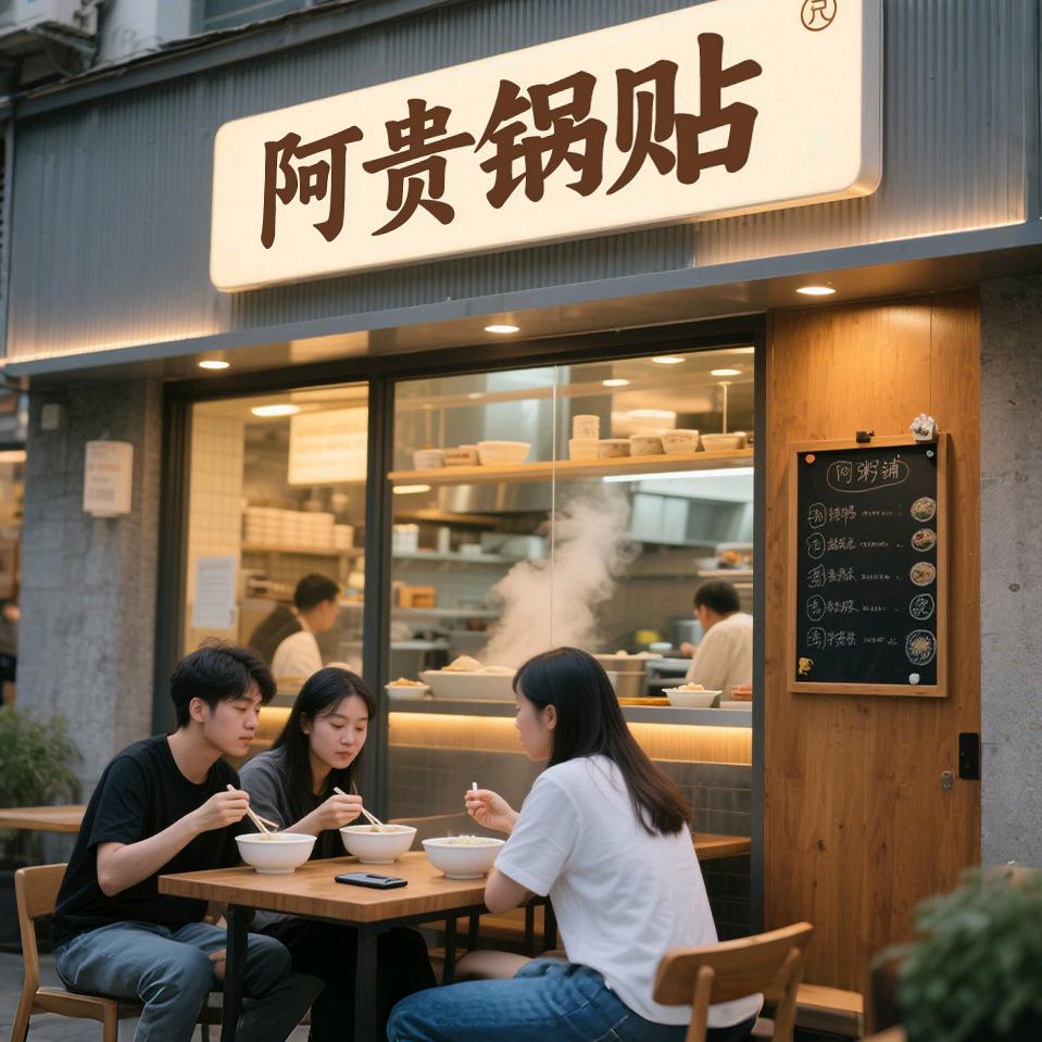阿贵锅贴(梅河路店)
