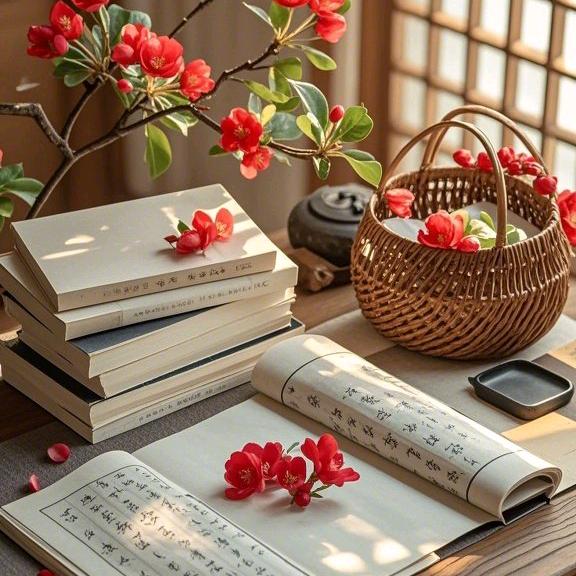 诗画读书