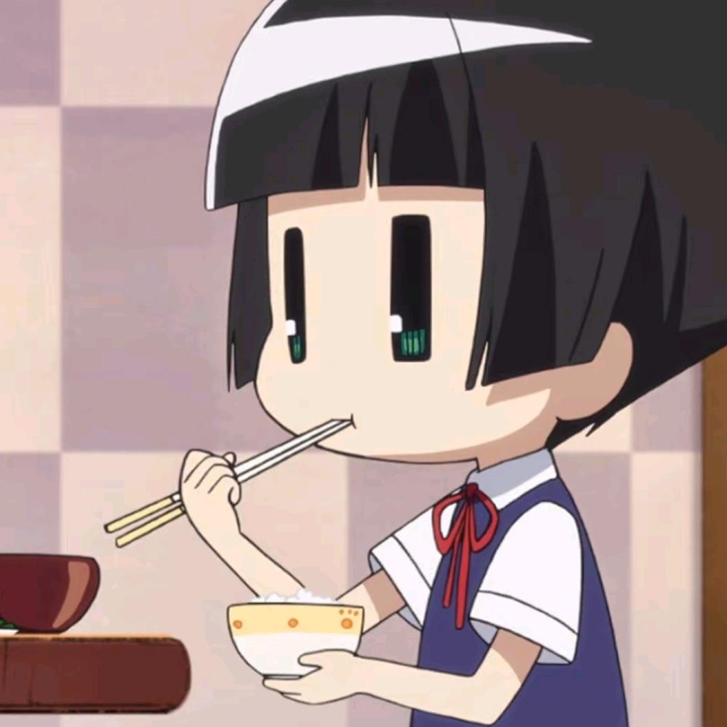 小女孩爱吃漂亮饭