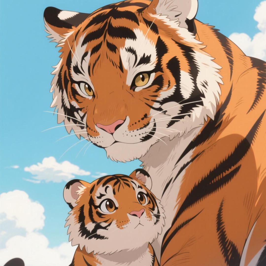 家有两只虎🐯🐯