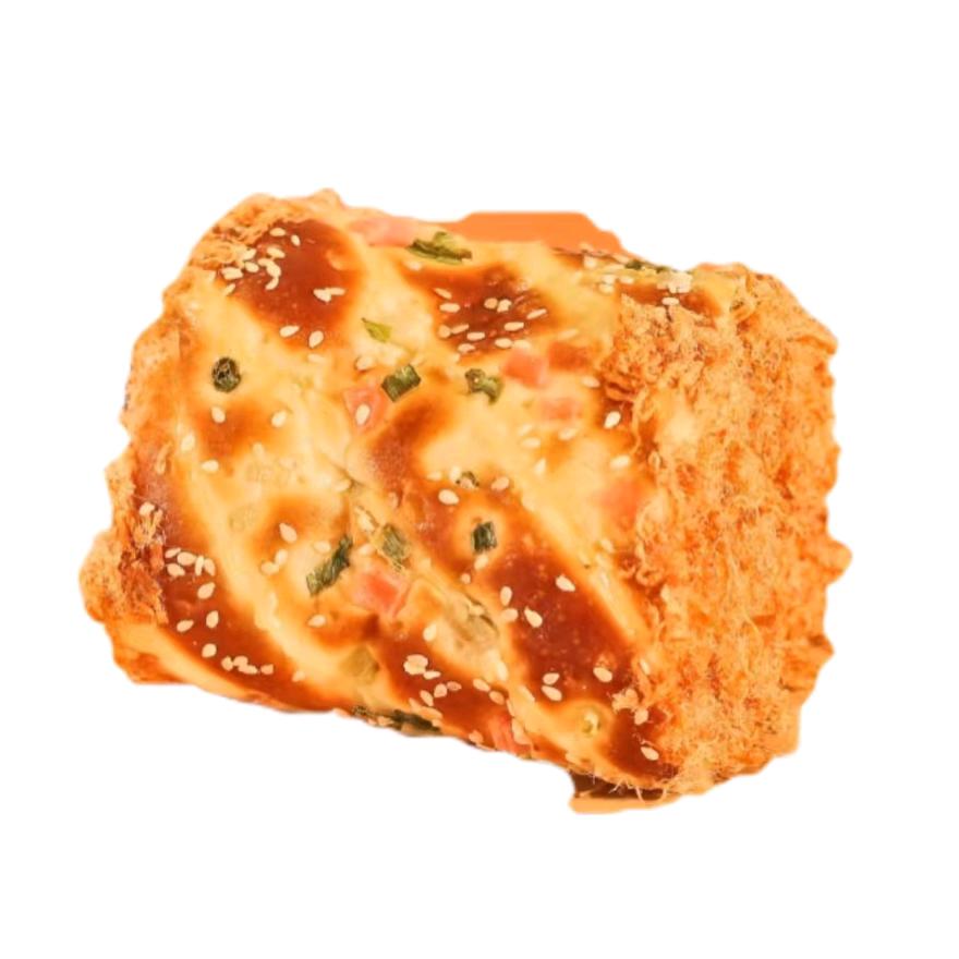 香葱沙拉肉松卷