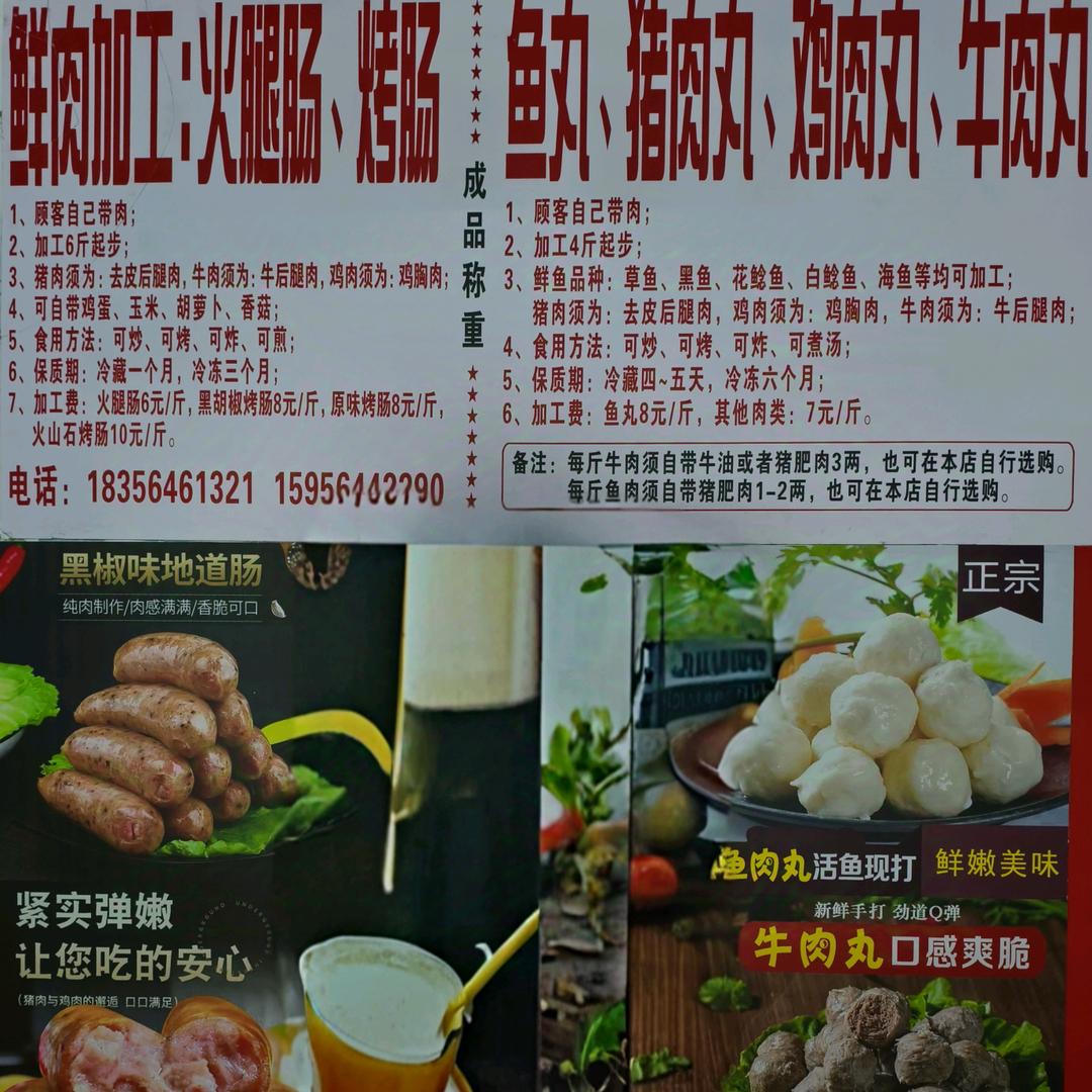 陈记火腿肠烤肠肉丸加工店（招学员）