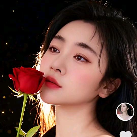 份心的小女孩