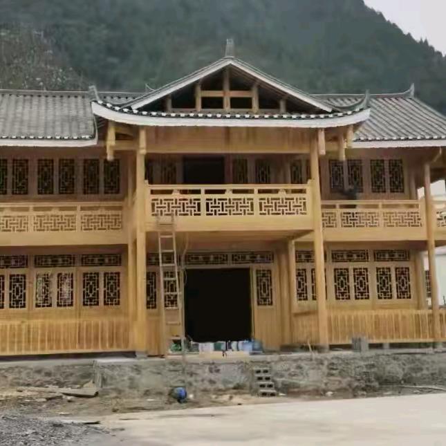 木业木屋建设