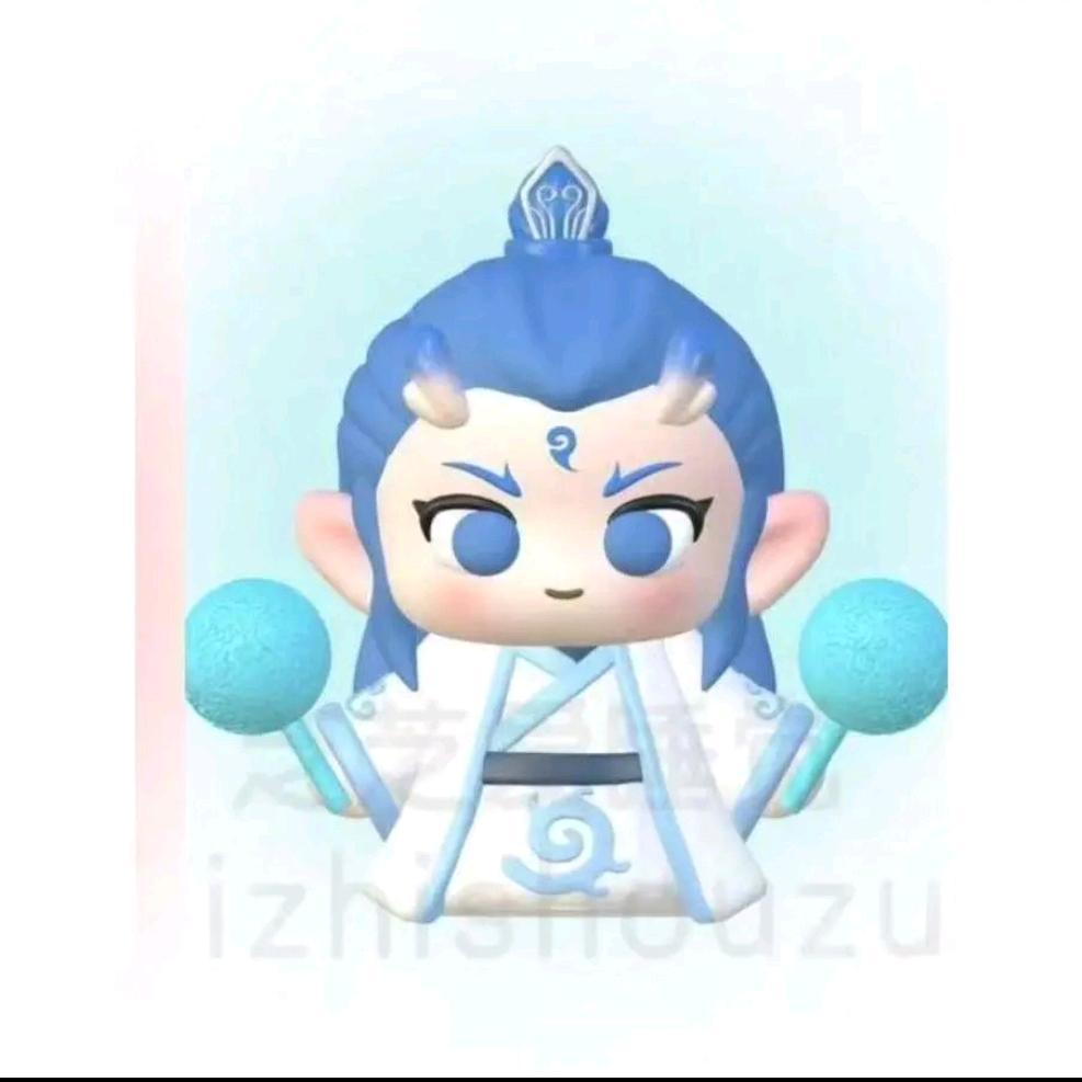 传说 涂个开心 石膏娃娃