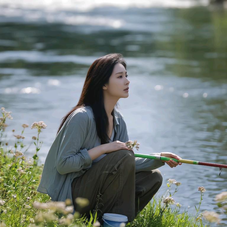 幺妹去钓鱼🎣