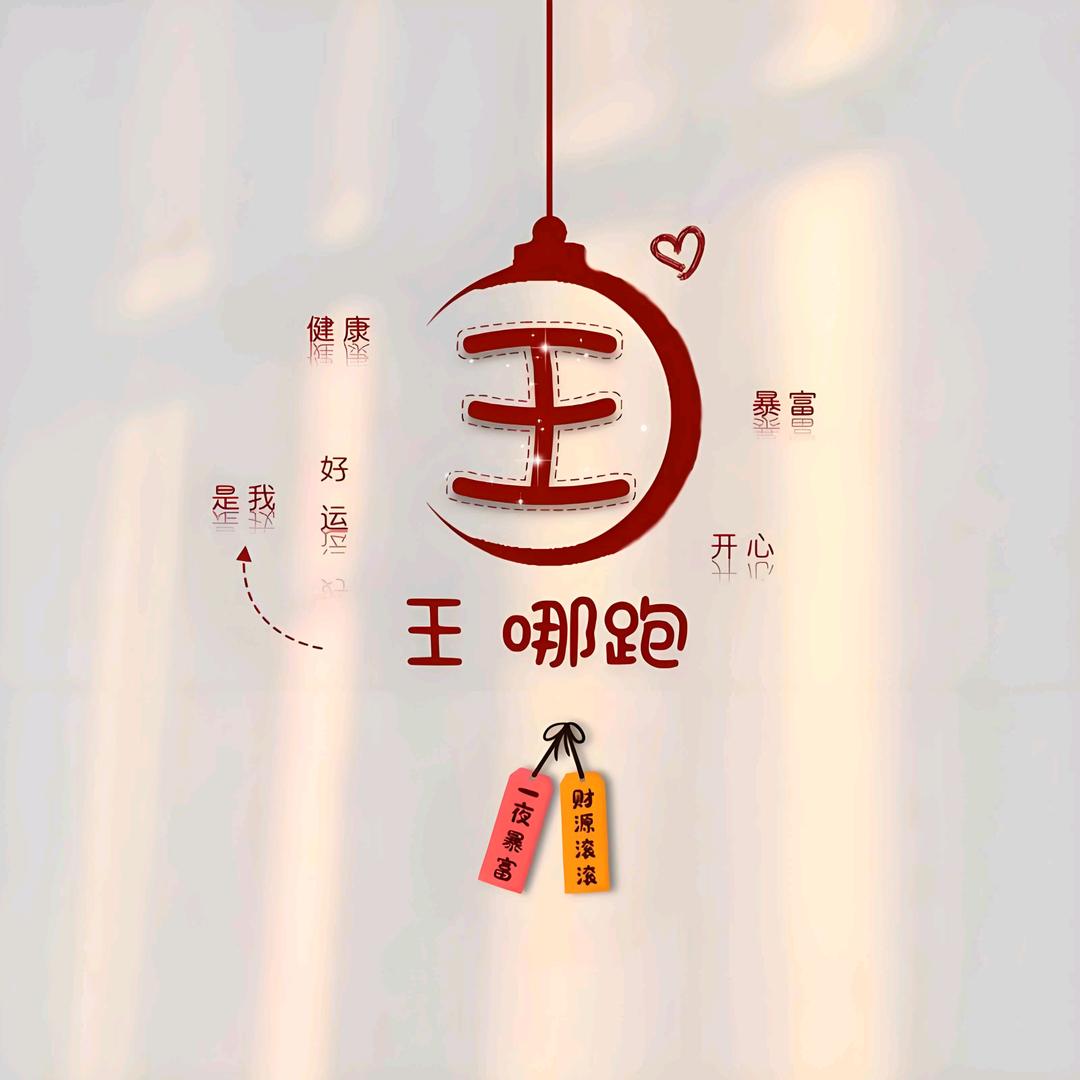 王哪跑？