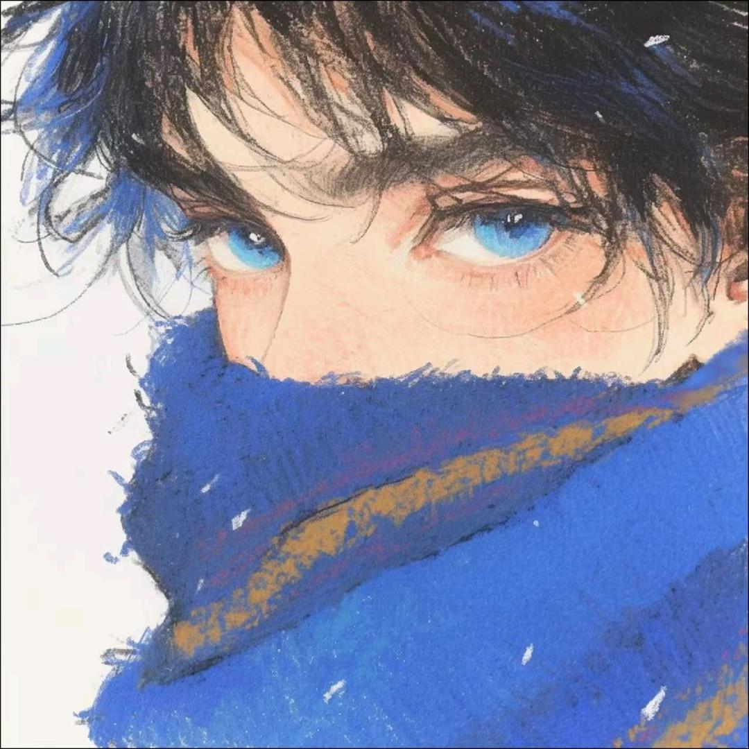 竖根毛头像