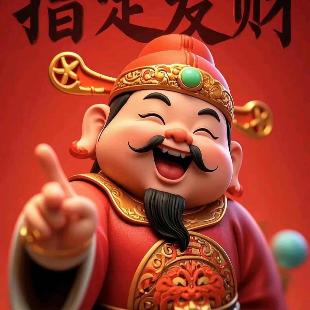 财神爷眷顾我🥰