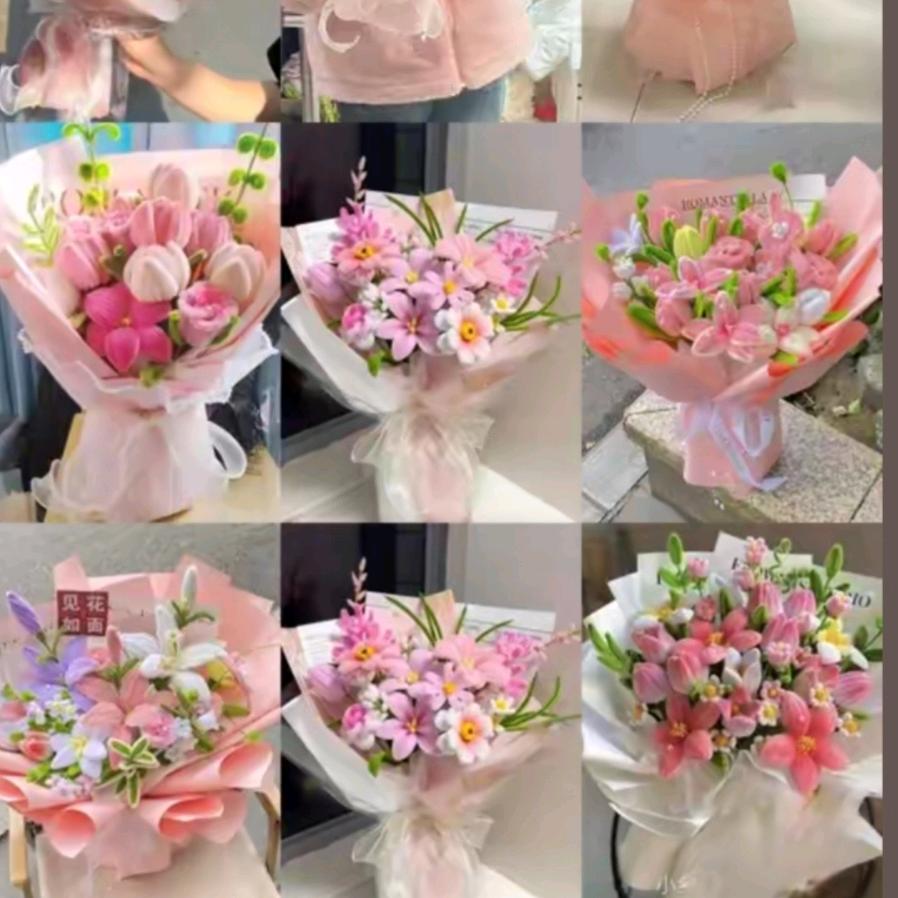 妞妞花束（手工副业，可来图定制）