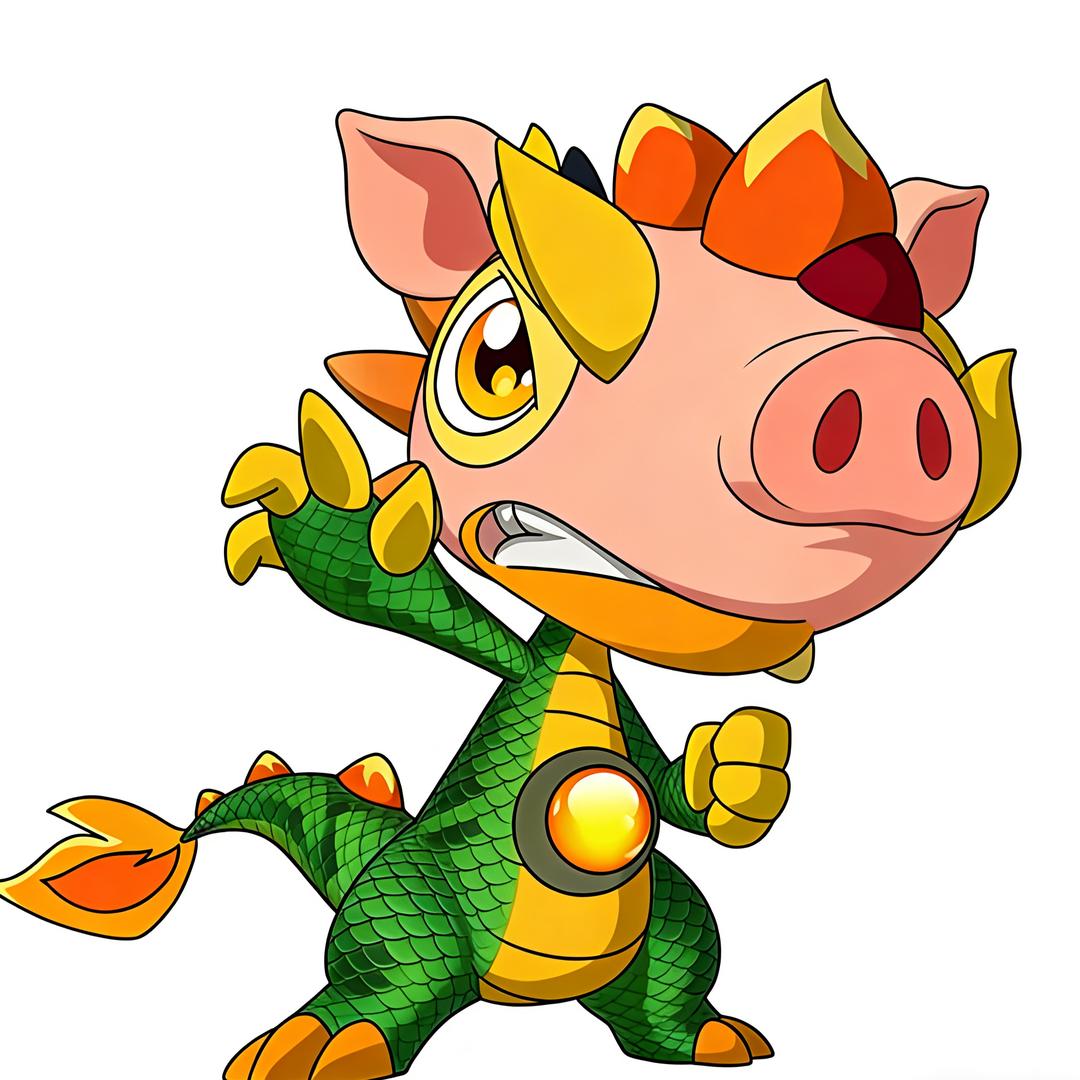 猪猪蛇皮暴龙战士