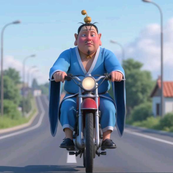 毛妮骑🛵毛驴🐴