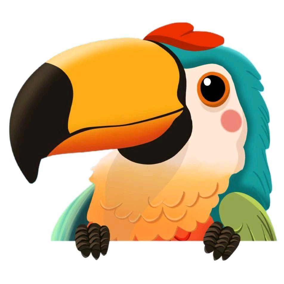 巨嘴鹦鹉休闲零食