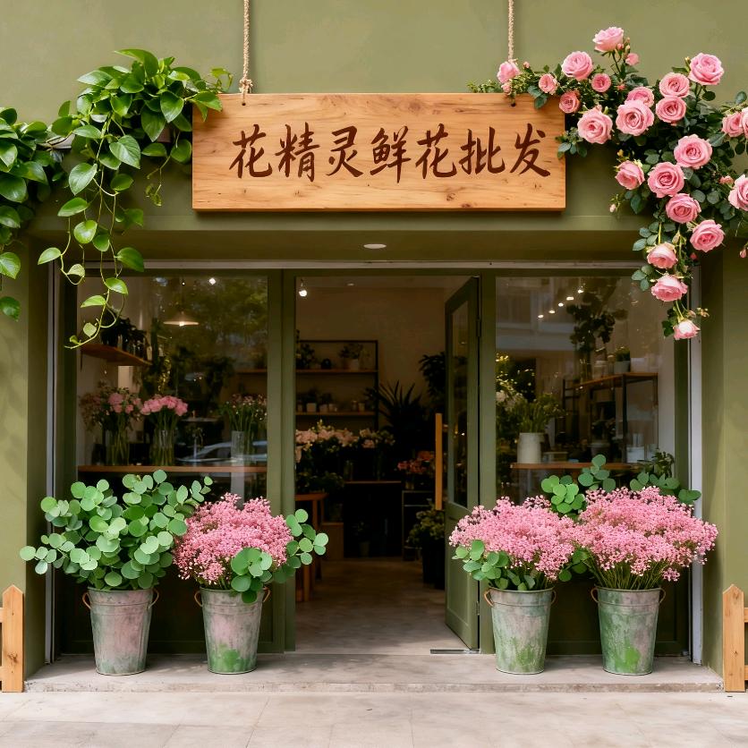 秀山花精灵鲜花批发