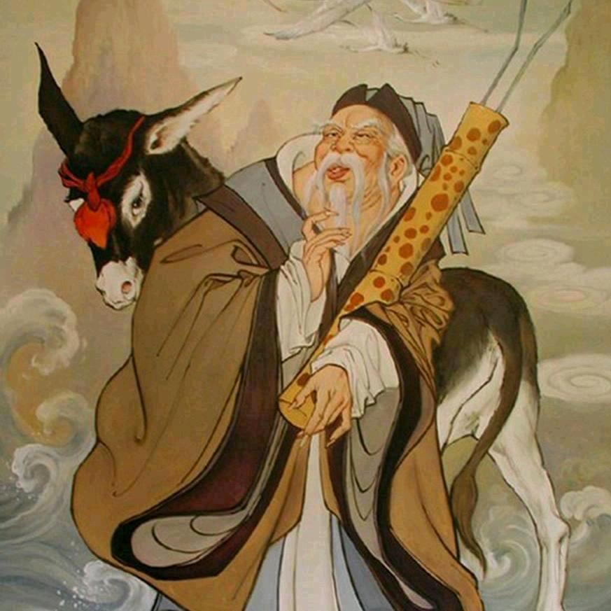 倒骑毛驴